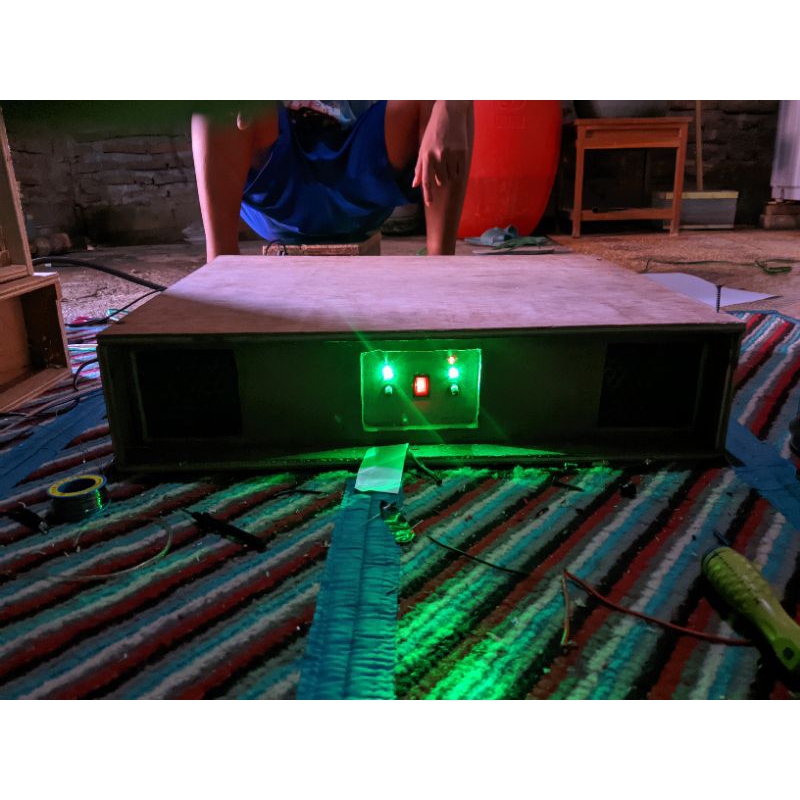 power amplifier rakitan 5 ampere kecil