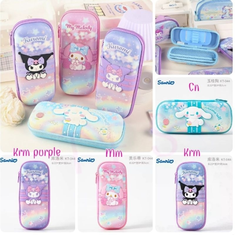 

CL Tempat pensil organizer timbul Kuromi Cinnamoroll ori