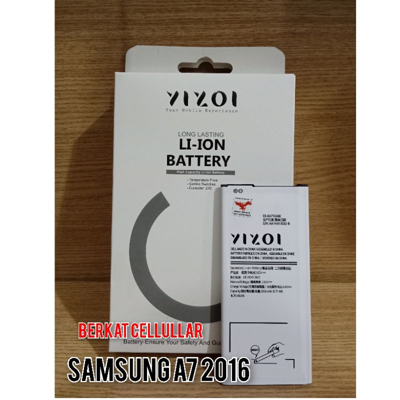 BATERAI SAMSUNG A720 A7 2016 YIZOI