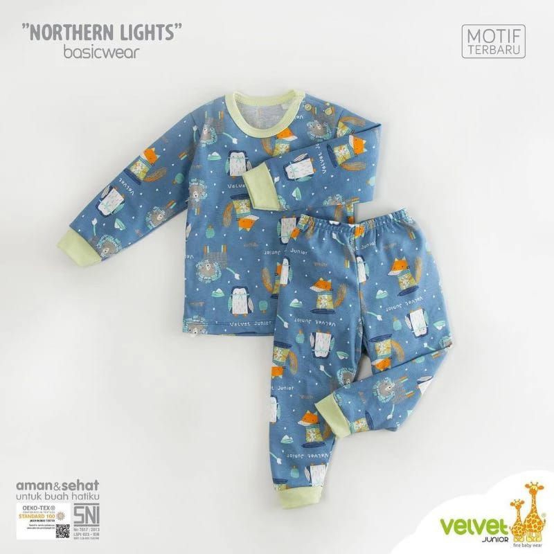 SIZE XL Velvet Junior Setelan Panjang