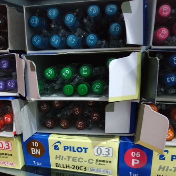 

KODE Q95J Pulpen hitec pilot 3 dan 25 lusinan perpak hi tec pulpen hi tech pen hi tech hitech