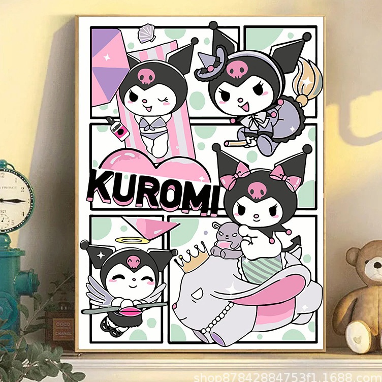 

KODE C15A Ready PAINT BY NUMBER 2x3 CM AESTHETIC LANDSCAPE KANVAS PAINTING KIT WITH FRAME SIAP LUKIS