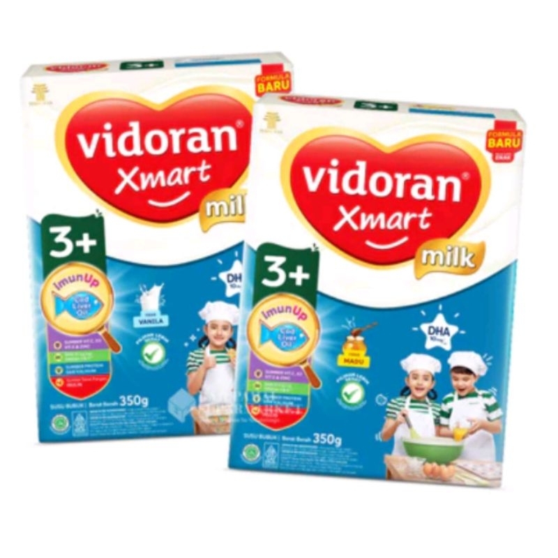 

SUSU VIDORAN XMART 1+ / 3+ 350G VANILA/MADU