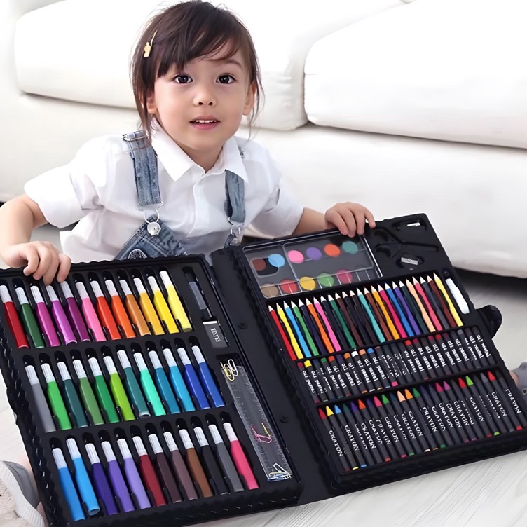 

ART SET Crayon Set 15pcs Pensil Warna Gambar Alat Tulis Lukis Melukis ATK Crayon Set 15pcs Krayon Mewarnai Anak 15pcs 28pcs Pensil Warna Set 15pcs