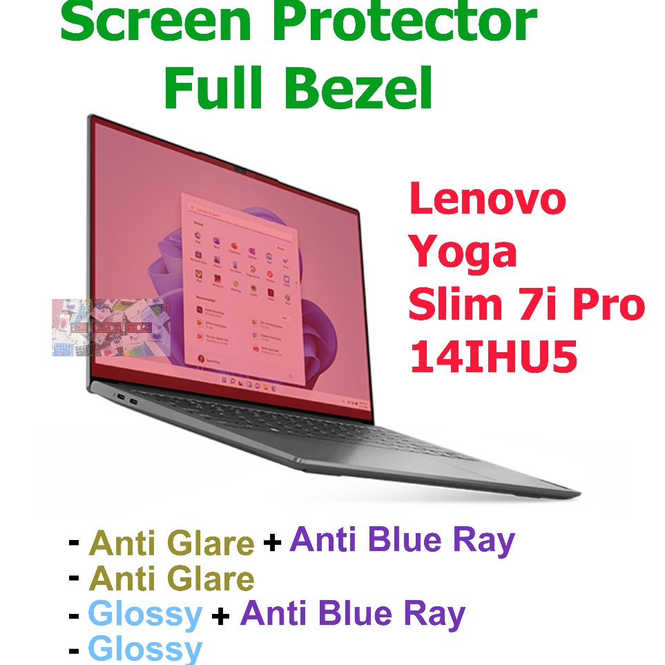 Terjangkau Screen Guard Lenovo Yoga Slim 7 Pro 14IHU5 i5 113H i7 1137H intel