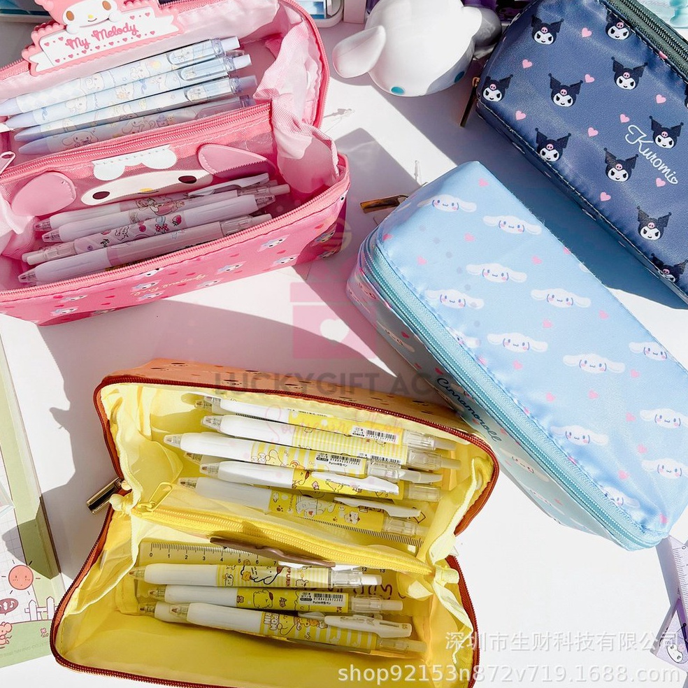 

KODE O69Q NEW EDITION TEMPAT PENSIL SANRIO 223 KOTAK PENSIL SANRIO PERSEGI PANJANG TERBARU CINNAMOROL KUROMI