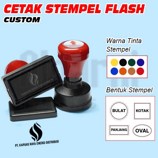 

STEMPEL FLASH NAMA TOKO PERUSAHAAN