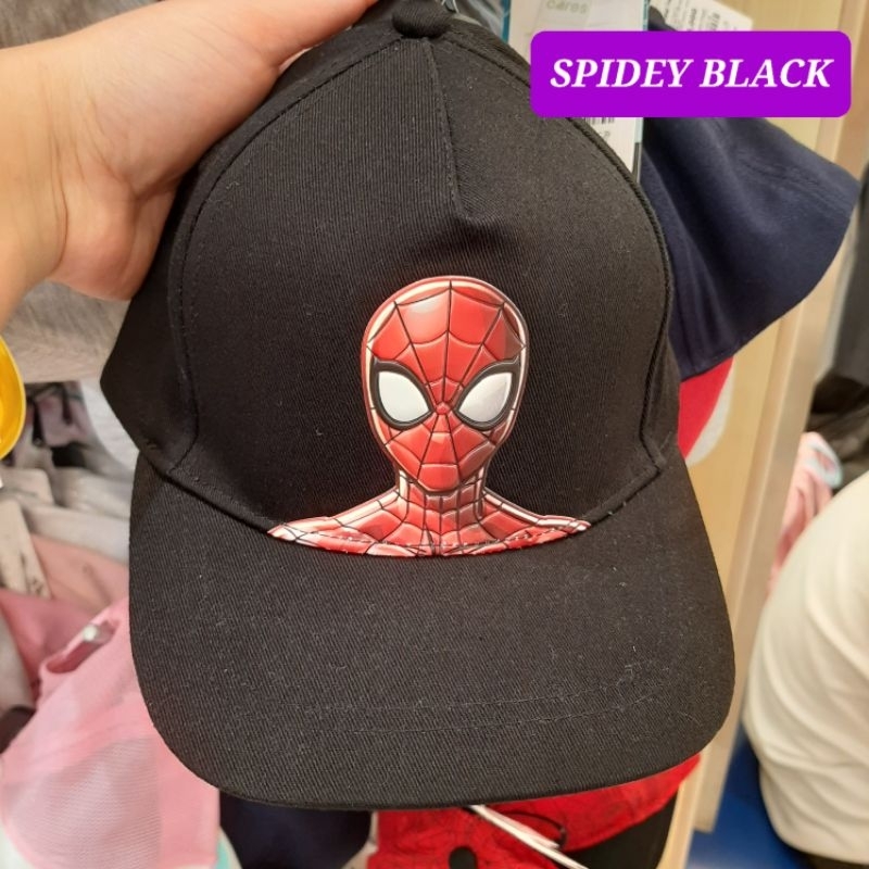 topi karakter anak spiderman topi spiderman topi anak avengers