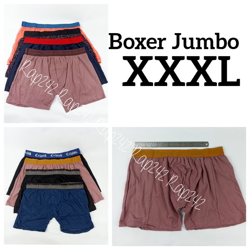 Obral Murah BX Boxer Pria Dewasa XXL 2XL XXXL 3XL Jumbo Big Size Besar Cowok Laki Cawet Buncit Brief