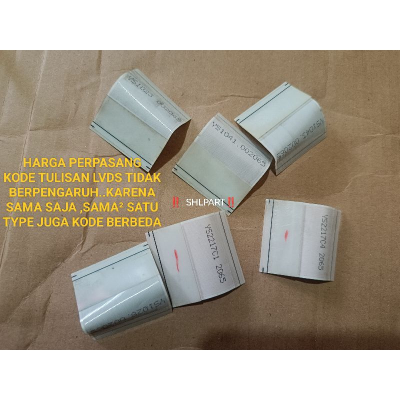 LVDS KABEL FLEXIBEL TV LCD SAMSUNG LA32D550 LA32D550K7M