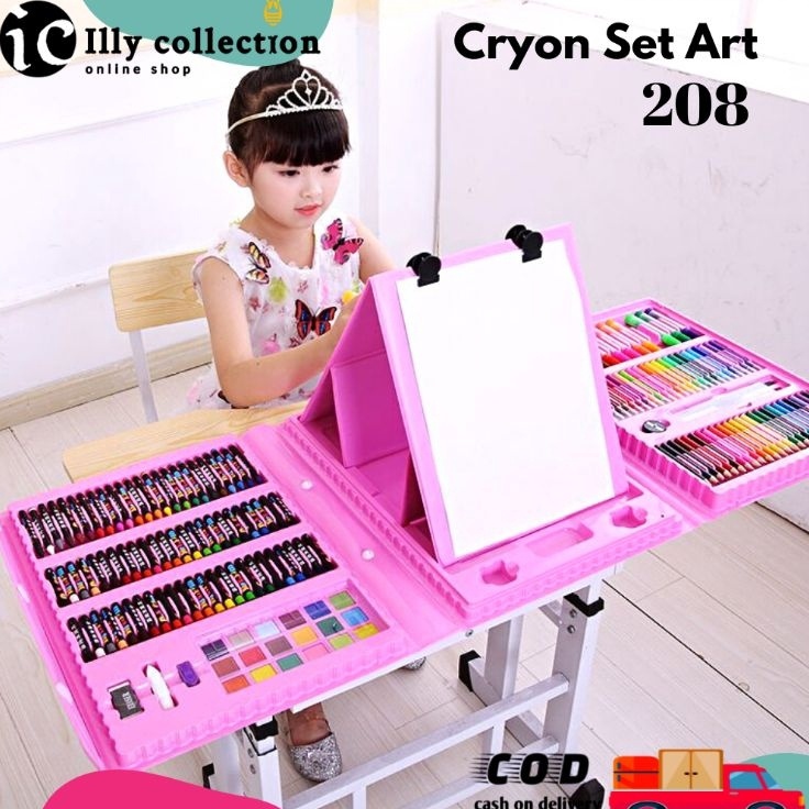 

Crayon Set Art 28 15 Pensil Lengkap Melukis Mewarnai