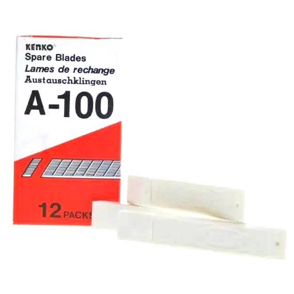 

Diskon Promo Isi Cutter Mata Pisau Ukuran Kecil Type A1 Merk Kenko Isi 12 tube