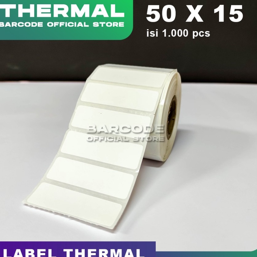 

Dijual Label Barcode 5 X 15 Kes Sticker Thermal 5x15 mm 1 pcs