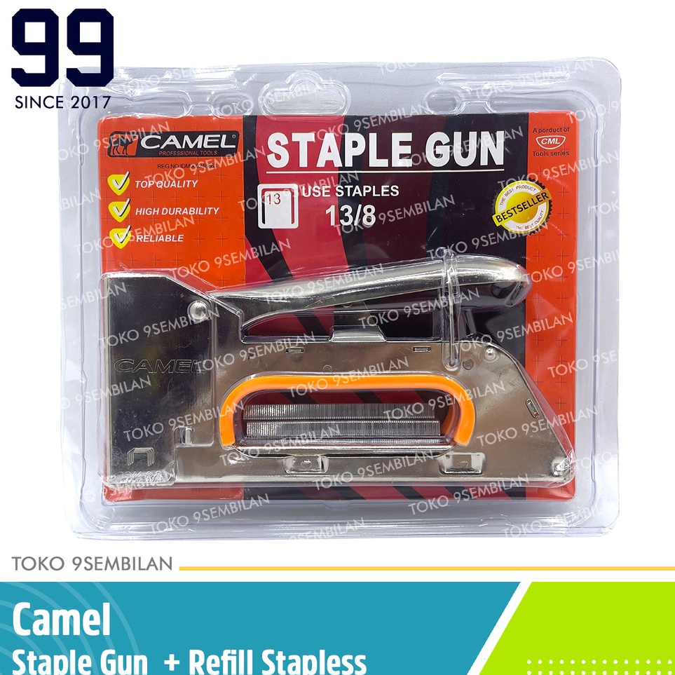

Harga Termurah Camel Staples Tembak 1348mm Stapler Staple Jok Motor Sofa Tacker