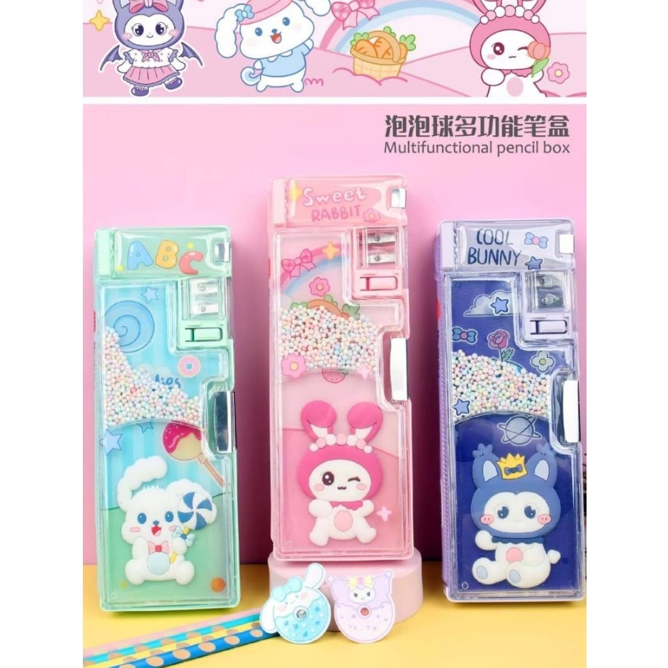 

KOTAK PENSIL MAGNET ada SPRINGKLE PENCIL CASE