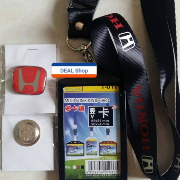 

Satu Set Pin Honda dan Tali IdCard