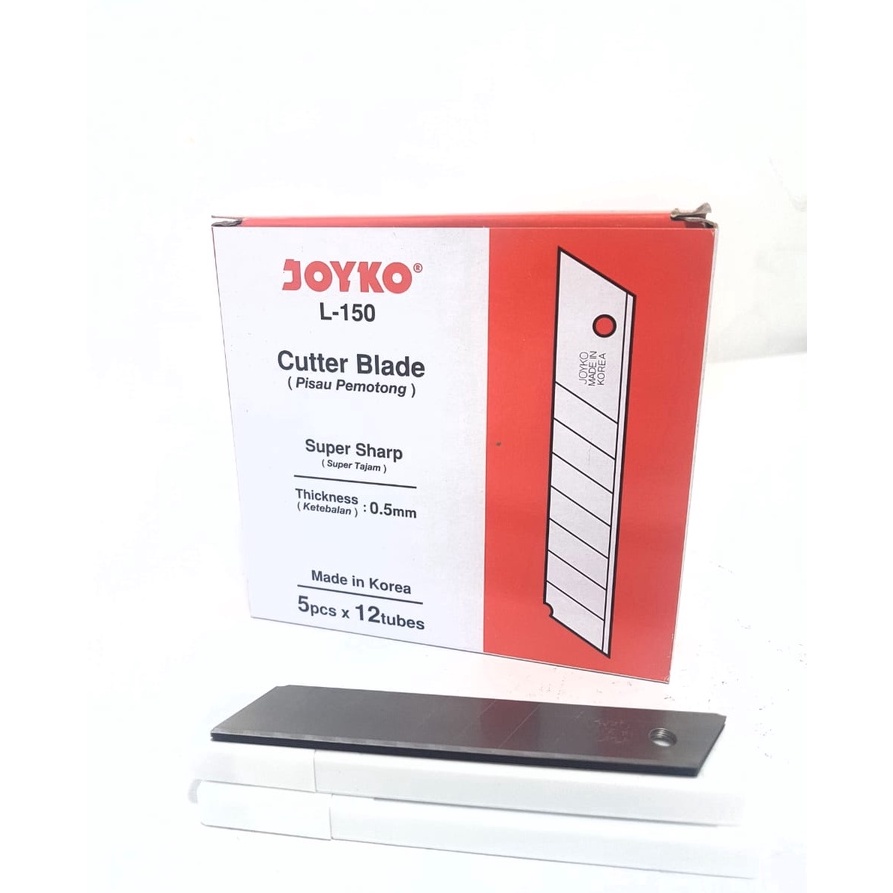 

Diskon Promo Harga Grosir 1kotak12packs Refill ISI Cutter Besar JOYKO L15