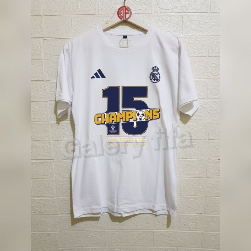 Tshirt real madrid champions 15
