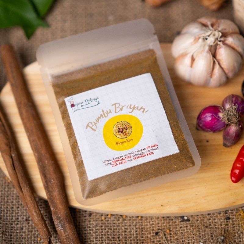 

Dapoer Natasya - Bumbu Briyani Biryani | Briyani Seasoning Masakan khas timur Tengah Murni Ekonomis (30gram)