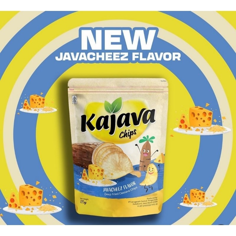 

KERIPIK SINGKONG (KAJAVA CHIPS VARIAN RASA JAVACHESEZ FLAVOR) ISI 225 gr