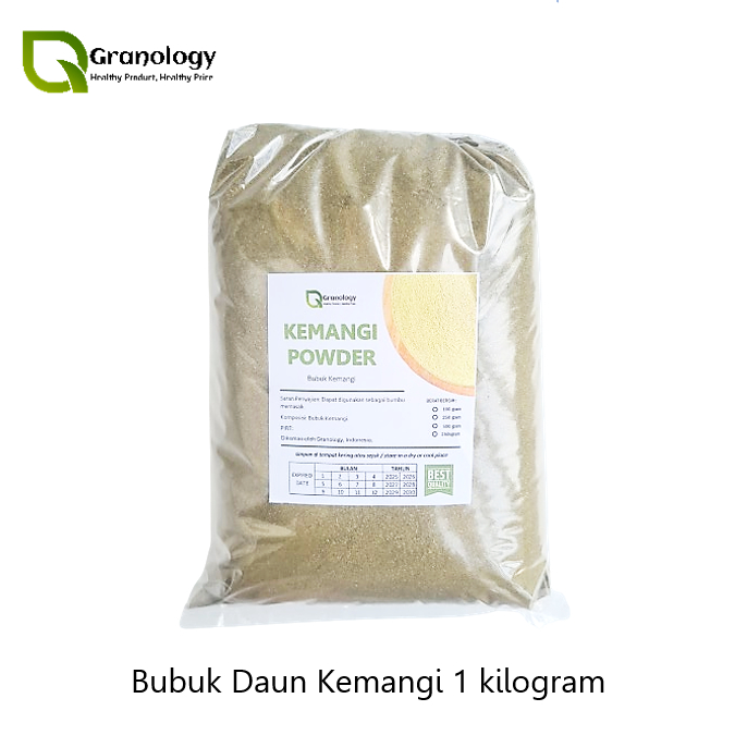 

Daun Kemangi Bubuk / Basil Leaves Powder (1 kilogram) by Granology