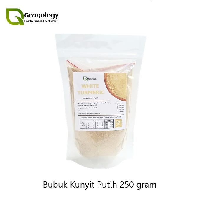 

Kunyit Putih Bubuk / White Turmeric Powder (250 gram) by Granology