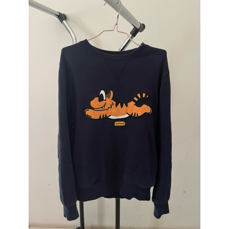 crewneck pancoat tiger