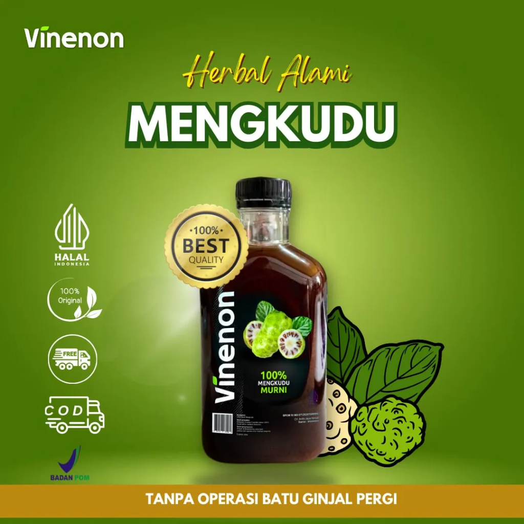 

Vinenon Cuka Mengkudu - Mengatasi Batu Ginjal