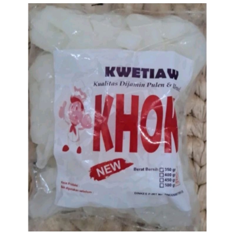 

Kwetiau Basah Mentah KHOKI 350gr