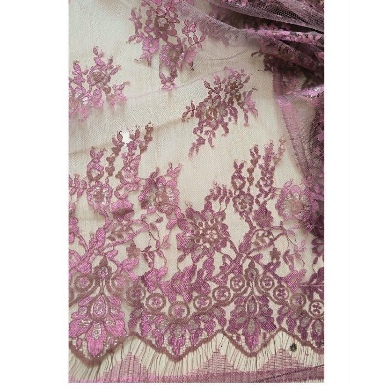 (2.5M)Brokat Perancis The Original Queens Sparkling Brocade