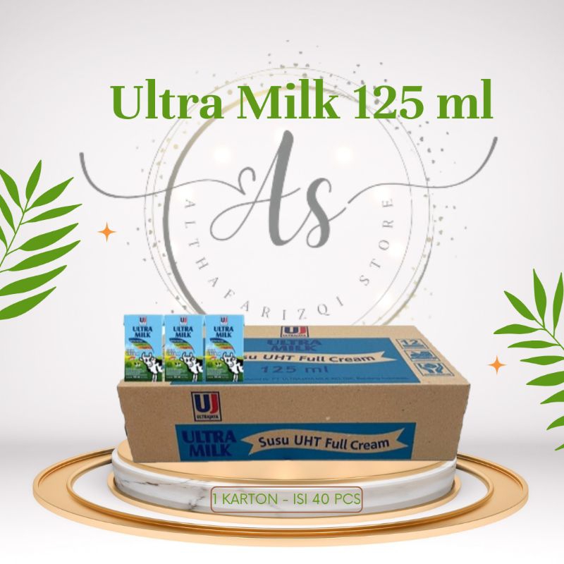 

ULTRA MILK Susu UHT Full Cream 40 x 125 ml