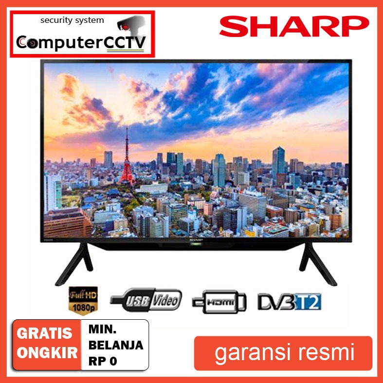 LED TV 42 Inch SHARP Full HD DIGITAL TV GARANSI RESMI