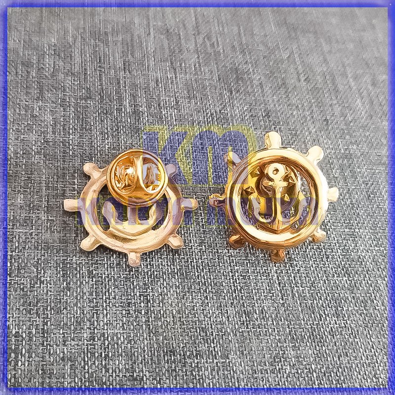 Pin Jangkar pelayaran - Pin Kerah Pelayaran Logo Jangkar - Karya Mulya