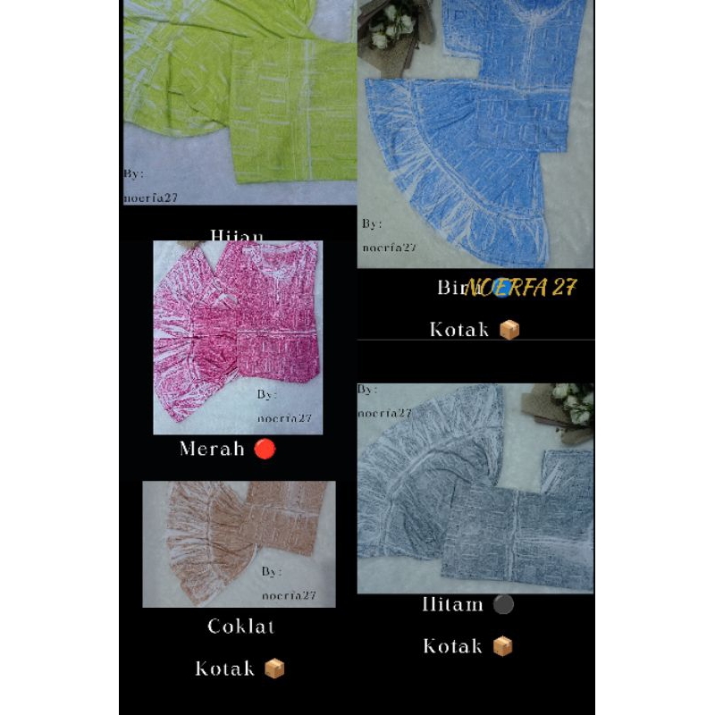 Daster kaos-Daster midi-Daster Busui-Baju santai-Baju tidur