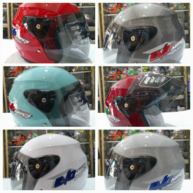 Helm half face  TSK  Evo Original termurah,terlatis