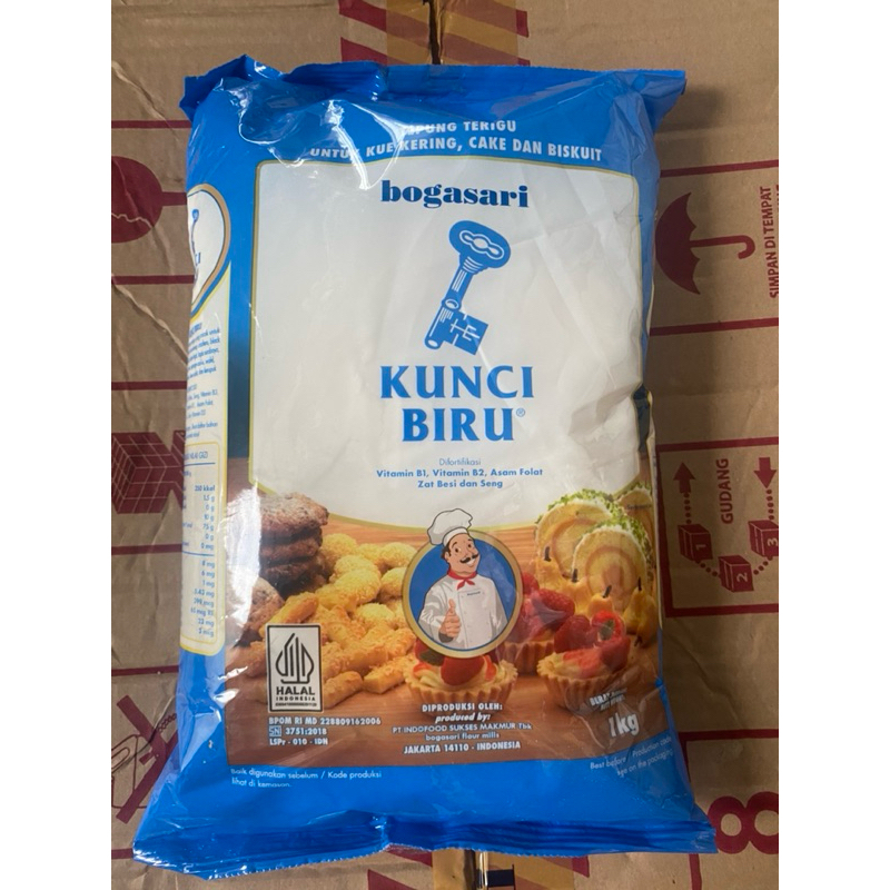 

TEPUNG TERIGU KUNCI BIRU 1kg | ECERAN