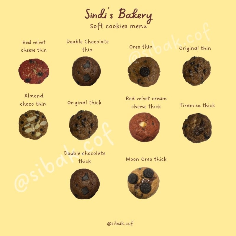 

SiBak - Soft Cookies - Bisa buat Hampers/Gift/Personal