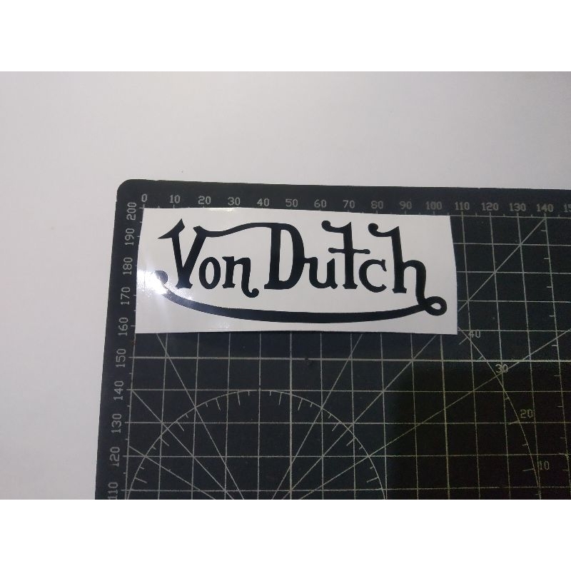 

cutting stiker von dutch