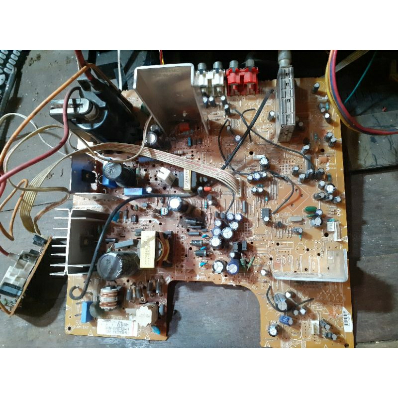 mesin tv tabung polytron 21 inch slim