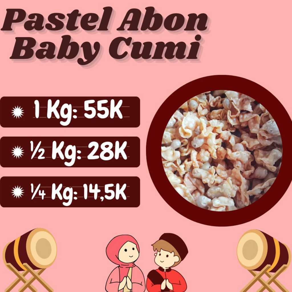 

PASTEL ABON BABY CUMI LUCKY HOMEMADE