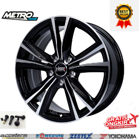 VELG RACING HSR STONE RING 17 COCOK BUAT MOBIL INOVA XPANDER TERIOS RUSH CRV BRV
