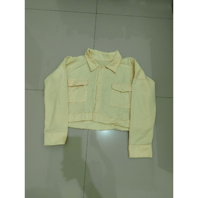 Cardigan kuning