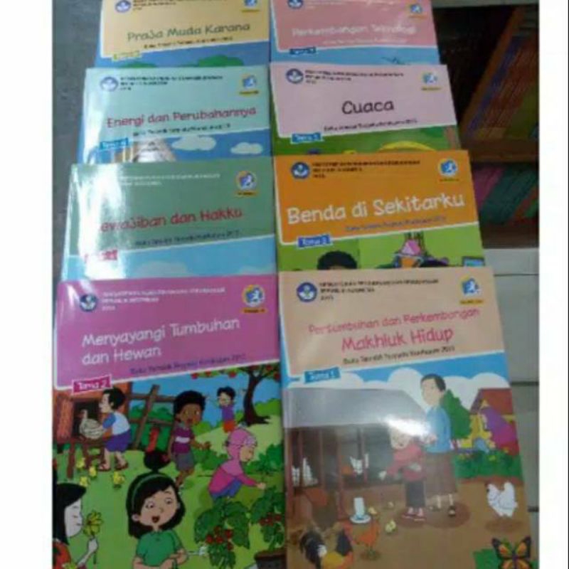 

Termurah!! Buku Tematik dikbud k13 siswa SD kelas 3 Revisi Terbaru Diskon Buku Paket Tematik semester 1 Tema 1,2,3,4 kelas 3 SD MI lengkap termurah