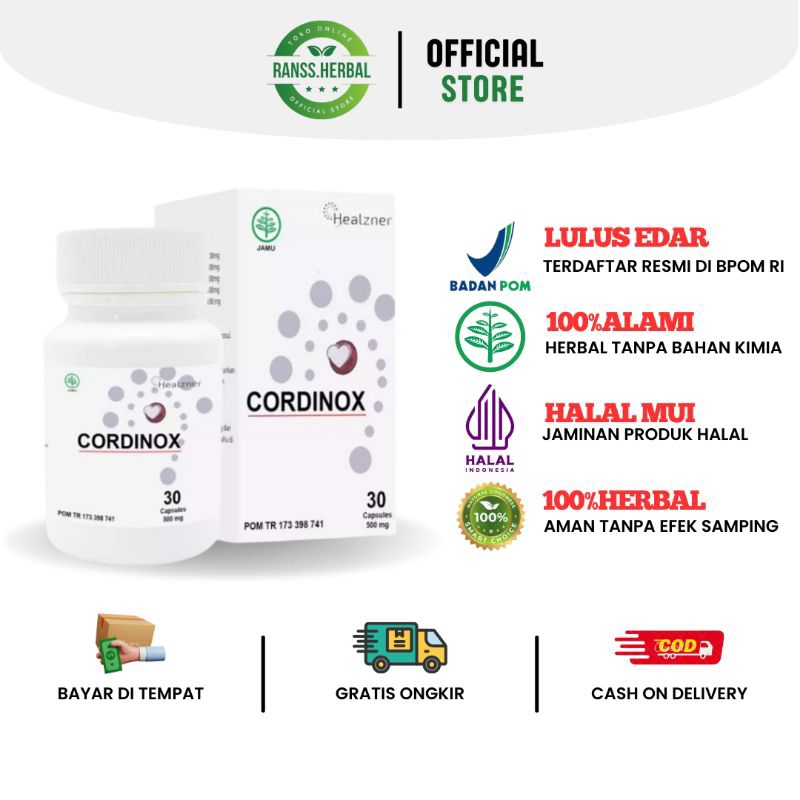 

Obat Cordinox Original Obat Kesehatan Jantung Herbal Alami Bpom