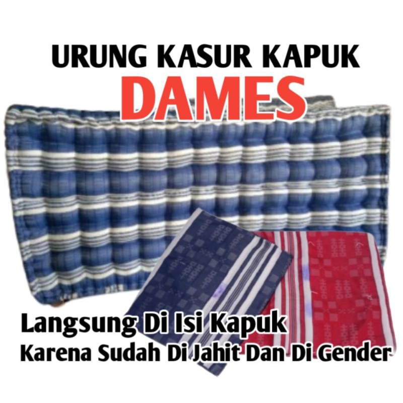 (120x200cm) URUNG KASUR KAPUK NO.3/KULIT KASUR KAPUK DAMES UKURAN SINGLE