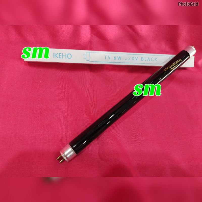 BOLA LAMPU ULTRA VIOLET T5 6 WATT IKEHO