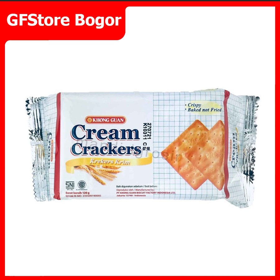 

Khong guan / Cream crackers / Biskuit 120gr