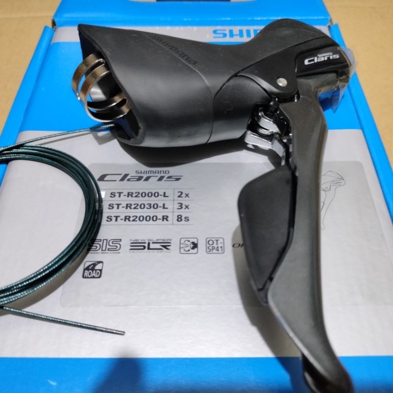 Brifter Shimano Claris ST-R2000-2×8 speed untuk Roadbike 8 speed