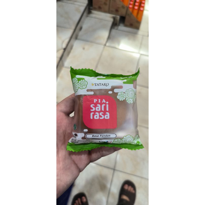 

Pia Enak Murah Pie Rasa Pandan isi 10 pcs Sari Rasa