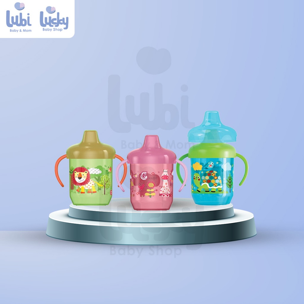 BABY SAFE TRAINING CUP SPOUT JP034 BOTOL BELAJAR MINUM BAYI 6+ BULAN